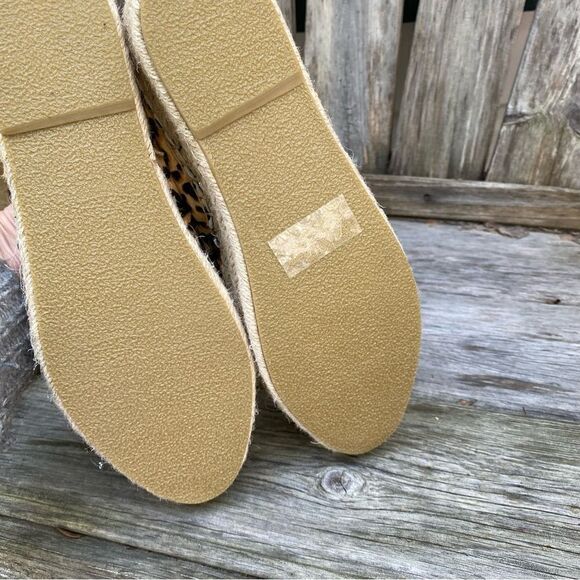 Steve Madden Summer Alexia Cheetah Espadrilles Platforms Size 7 NWOT - Picture 7 of 9